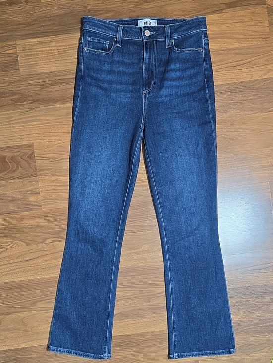 PAIGE Denim - PAIGE Claudine Sleek Ankle Flare Jeans in Beach Break